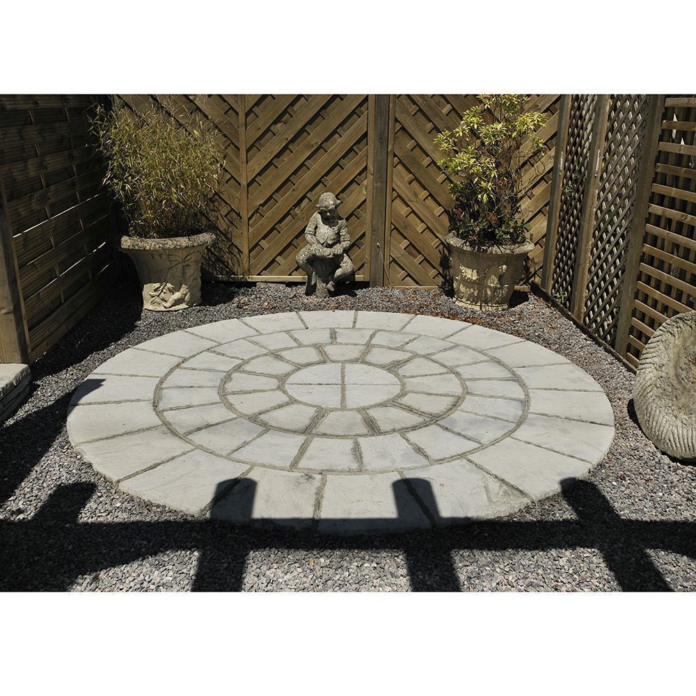 Bowland Stone Cathedral Circle Kit 2.56m² - Weathered Moss